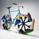Illustration for article titled Walking Bike, Perfect Use For Old Keds, Jordans
